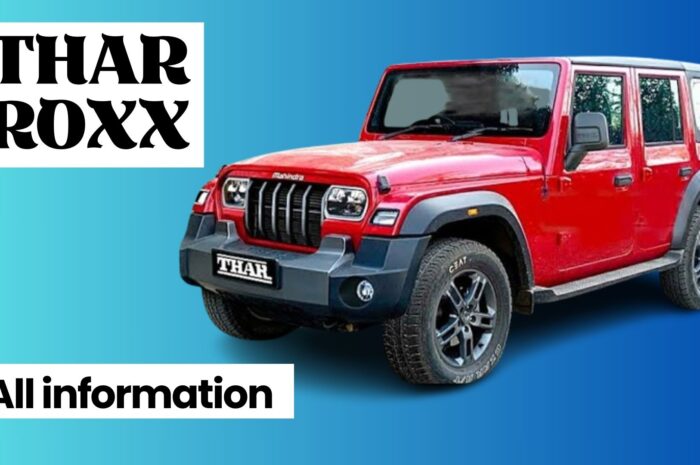 Mahindra Thar Roxx हुई लॉन्च, कीमत मात्र इतनी