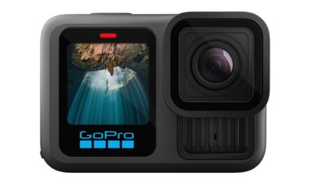 GoPro Hero 13 Black action camera with 4K video, waterproof design, and advanced image stabilization.